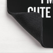 Funny I Make Cute Babies New Mom Dad Joke マウスパッド (コーナー)