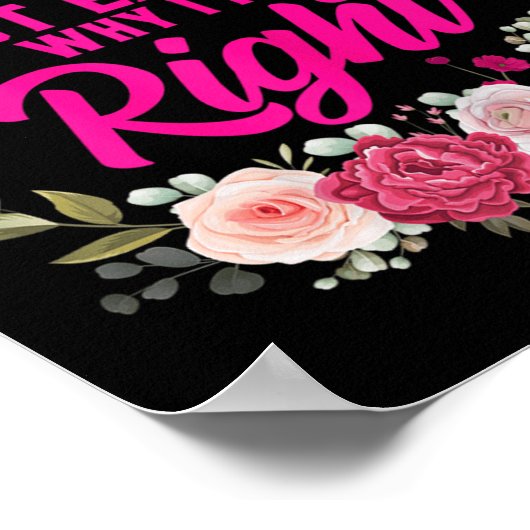 Funny I Never Argue I Just Explain Why I'm Right  ポスター (角)