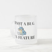 Funny I See Dead Code Programmer Mug フロストグラスマグカップ (正面左)