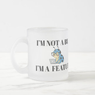 Funny I See Dead Code Programmer Mug フロストグラスマグカップ