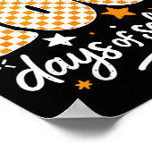 Funny I Survived 100 Days Of School Student Teache ポスター (角)