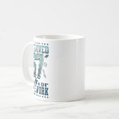 Funny I Survived 67 Days School Hard Homework Meme コーヒーマグカップ (正面左)