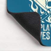 Funny I Was Made To Play With Knives And Fire Culi マウスパッド (コーナー)