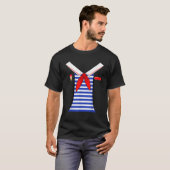 Funny Ice Cream Parlor Scoops Ahoy Costume Men Wom Tシャツ (正面フル)