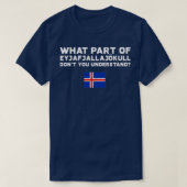 Funny Iceland Tシャツ (デザイン正面)