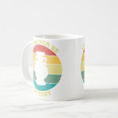 Funny I'D Rather Be Pottery コーヒーマグカップ (正面左)