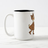 Funny I'd Rather Be Thrifting ツートーンマグカップ (左)