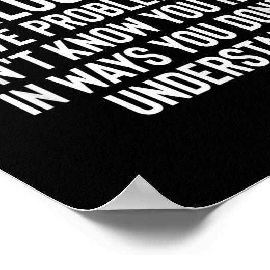 Funny Im A Philosopher Philosophy Quote For Teache ポスター (角)