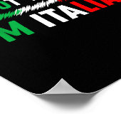 Funny I'm Not Yelling I'm Italian ポスター (角)