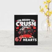 Funny I'm Ready To Crush 67 Hearts  カード (黄色い花)