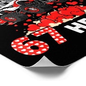 Funny I'm Ready To Crush 67 Hearts ポスター (角)