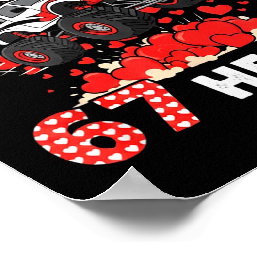 Funny I'm Ready To Crush 67 Hearts  ポスター (角)