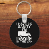 Funny I'm Staying In Tha Van Phasmophobia Drivers  キーホルダー (正面)