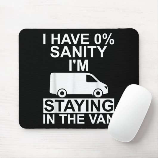 Funny I'm Staying In Tha Van Phasmophobia Drivers  マウスパッド (マウス)