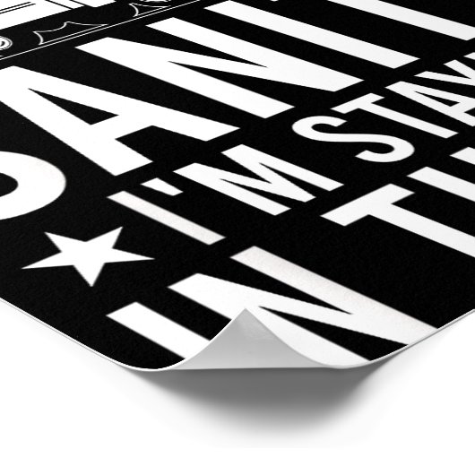 Funny I'm Staying In Tha Van Phasmophobia Gamer Ma ポスター (角)