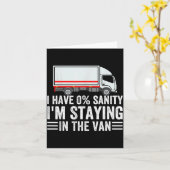 Funny I'm Staying In Tha Van Phasmophobia Gamer Me カード (黄色い花)