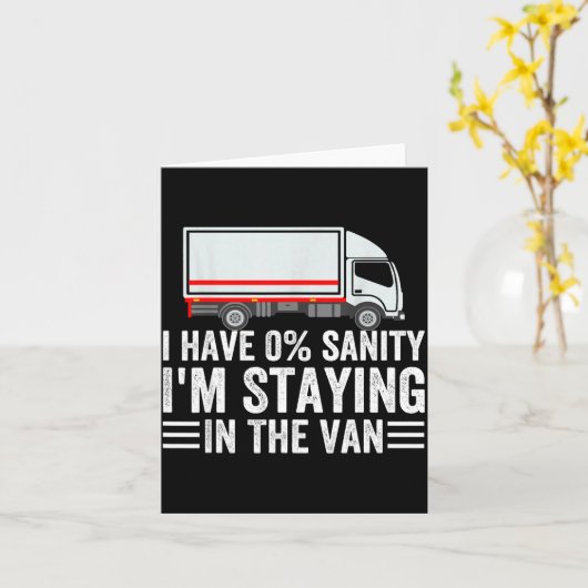 Funny I'm Staying In Tha Van Phasmophobia Gamer Me カード (黄色い花)