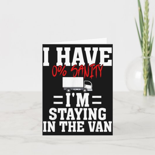 Funny I'm Staying In Tha Van Phasmophobia Gamer Me カード (正面)