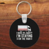 Funny I'm Staying In Tha Van Phasmophobia Gamer Me キーホルダー (正面)