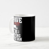 Funny I'm Staying In Tha Van Phasmophobia Gamer Me コーヒーマグカップ (正面左)