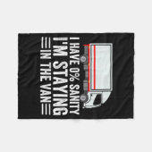 Funny I'm Staying In Tha Van Phasmophobia Gamer Me フリースブランケット (正面(横))