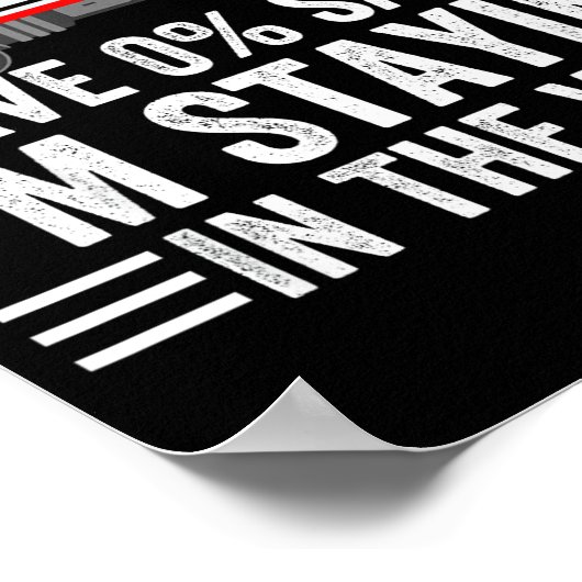 Funny I'm Staying In Tha Van Phasmophobia Gamer Me ポスター (角)