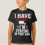 Funny I'm Staying In Tha Van Phasmophobia Gamer Me Tシャツ (正面)
