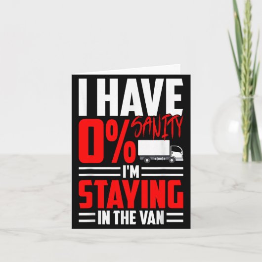 Funny I'm Staying In Tha Van Phasmophobia Gamer Wo カード (正面)