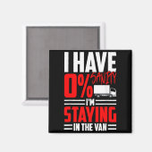 Funny I'm Staying In Tha Van Phasmophobia Gamer Wo マグネット (正面/裏面)
