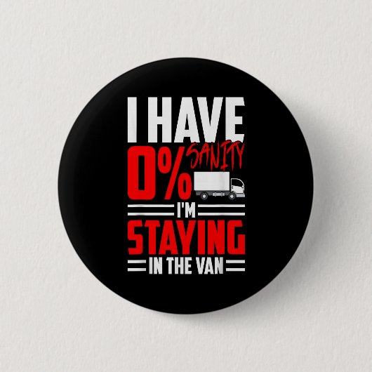 Funny I'm Staying In Tha Van Phasmophobia Gamer Wo 缶バッジ (正面)