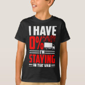 Funny I'm Staying In Tha Van Phasmophobia Gamer Wo Tシャツ (正面)