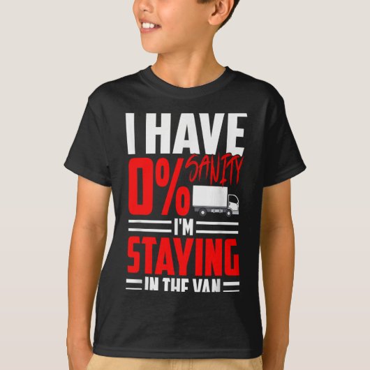 Funny I'm Staying In Tha Van Phasmophobia Gamer Wo Tシャツ (正面)