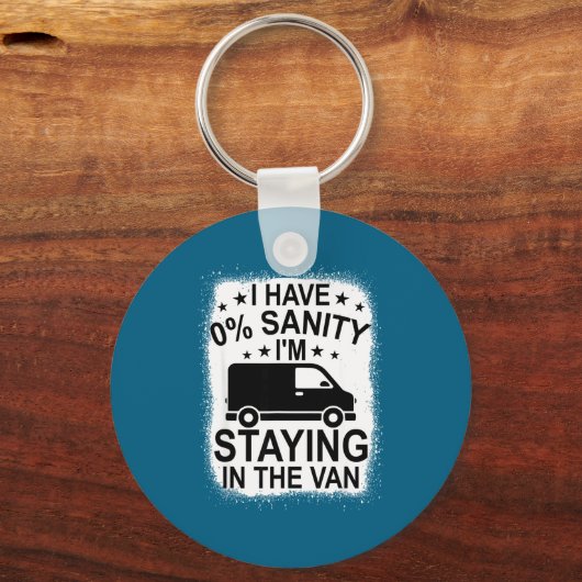 Funny I'm Staying In Tha Van Phasmophobia Women Ma キーホルダー (正面)
