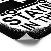 Funny I'm Staying In Tha Van Phasmophobia Women Ma ポスター (角)