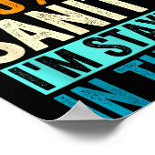 Funny I'm Staying In Tha Van Phasmophobia Women Ma ポスター (角)