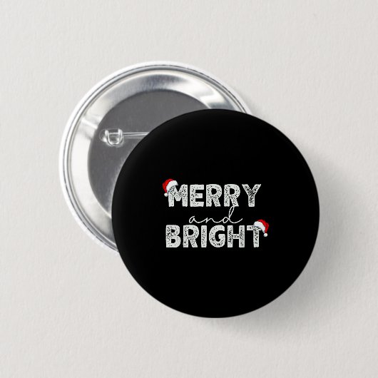 Funny I'm Trying To Feel Merry And Bright Couples  缶バッジ (正面&裏面)