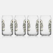 Funny "I'M WATCHING YOU" Retro Eyes Coffee Mug - O ガラス缶 (右)