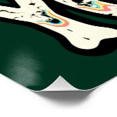 Funny "I'm Watching You" Retro Office Poster - Dar ポスター (コーナー)