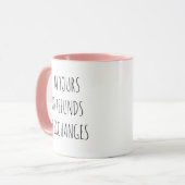 Funny I'm Yours No Refunds Couple Coffee Mug マグカップ (正面左)