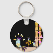 Funny Imaginary Birds  キーホルダー (裏面)