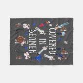 Funny Inappropriate Embarring Adult Humor Gag G フリースブランケット (正面(横))