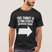 Funny Inappropriate Thanksgiving Day Matching Coup Tシャツ (正面)