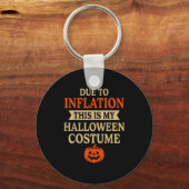 Funny Inflation Halloween Costume Couple Matching キーホルダー (正面)