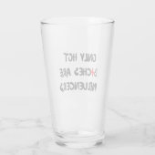 Funny Influencer Quote Glass For Home Decor タンブラーグラス (裏面)