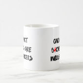 Funny Influencer Quote Mug Gift For Home Decor コーヒーマグカップ (中央)