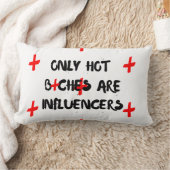 Funny Influencer Quote Pillow For Home Decor ランバークッション (ブランケット)