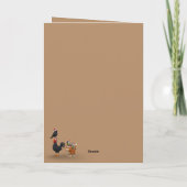 Funny innuendo Christmas カード (裏面)