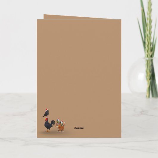 Funny innuendo Christmas カード (裏面)