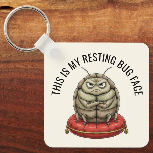 Funny Insect Bug キーホルダー (正面)