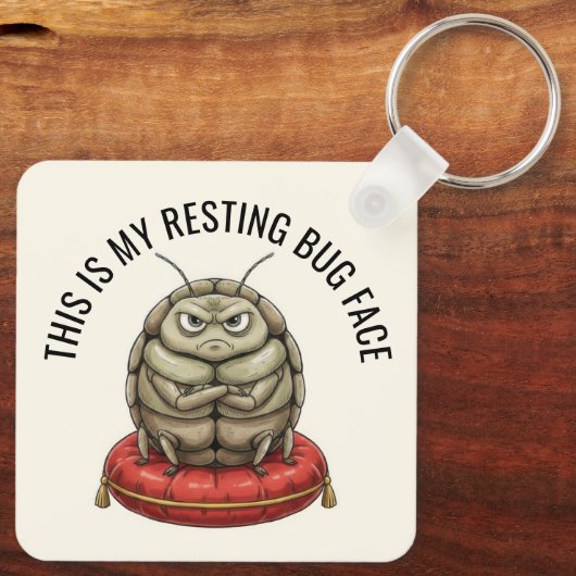 Funny Insect Bug キーホルダー (裏面)